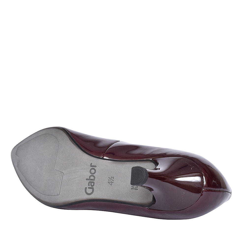 250 Point Toe Mid Heel For Women In Burgandy