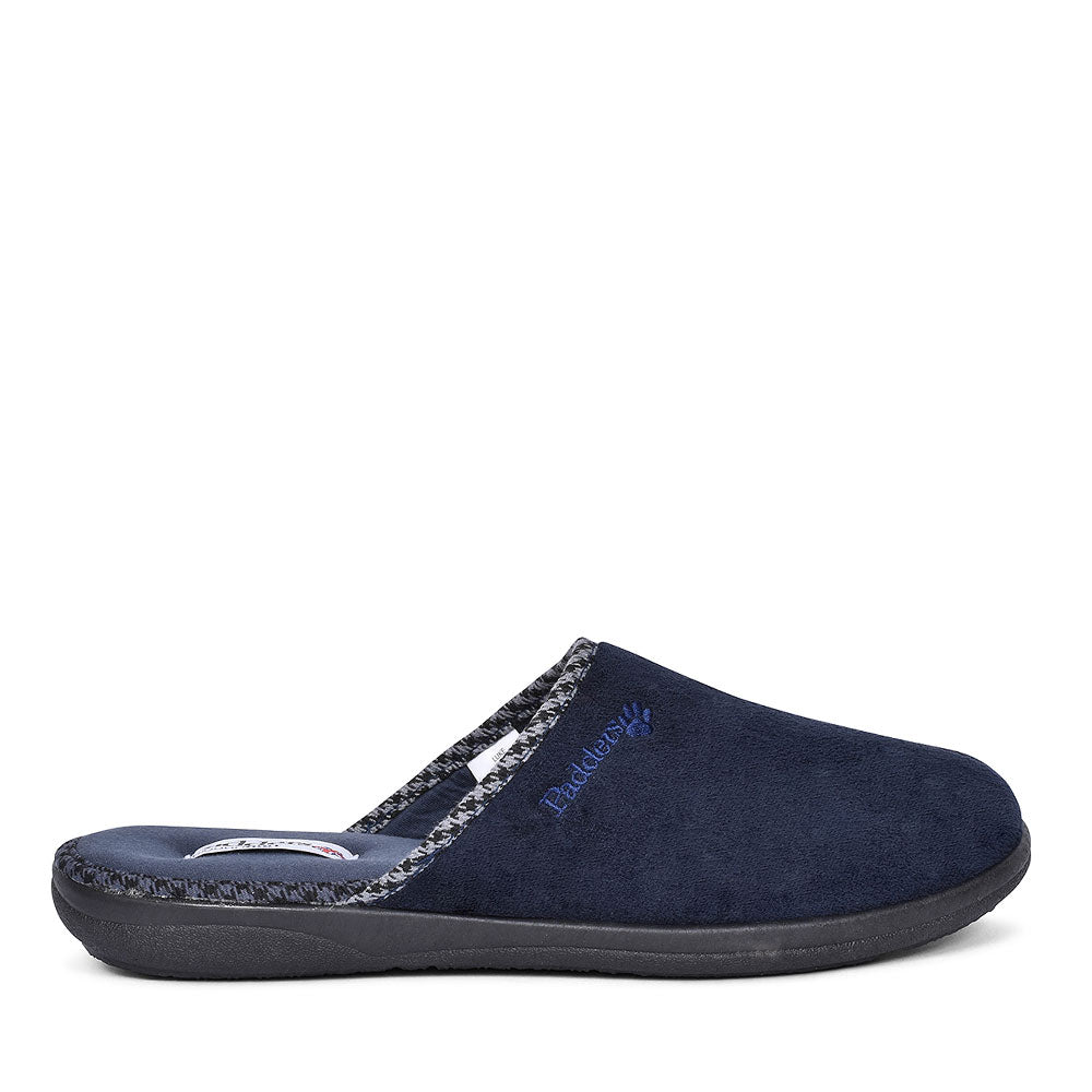 PADDERS LUKE MULE SLIPPERS FOR MEN in NAVY