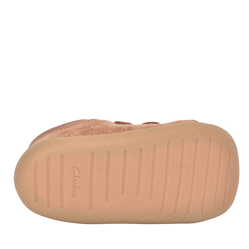 Boys Pre-walker Roamer Craft Tan Leather Shoe In Kids G Fit