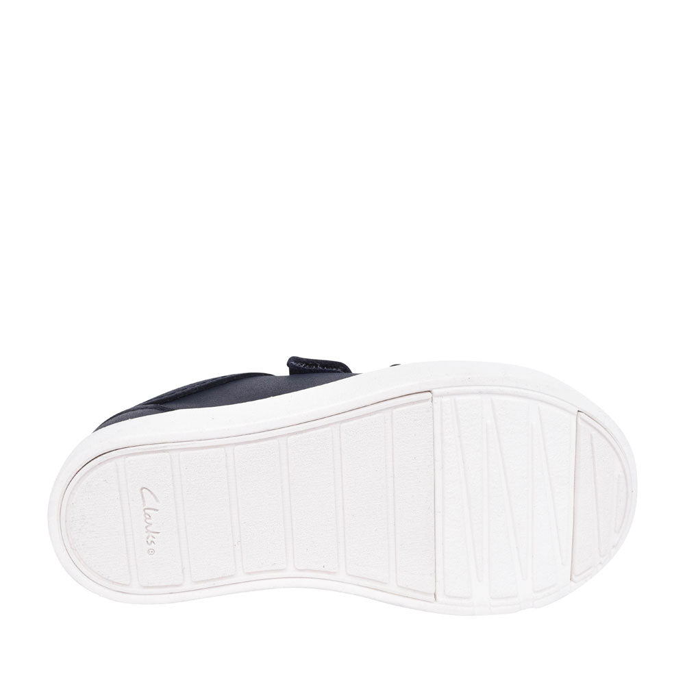 Boys Toddler City Oasis Navy Leather Shoe In Kids G Fit