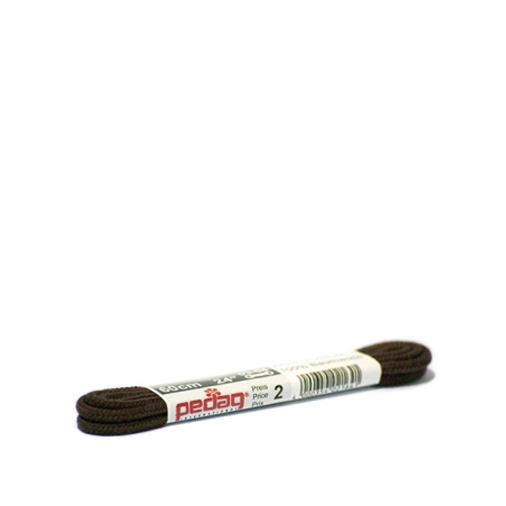 Thin Round Laces 75cm In Dark Brown