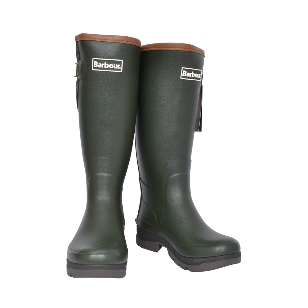 Ladies Tempest Wellington Boot In Olive