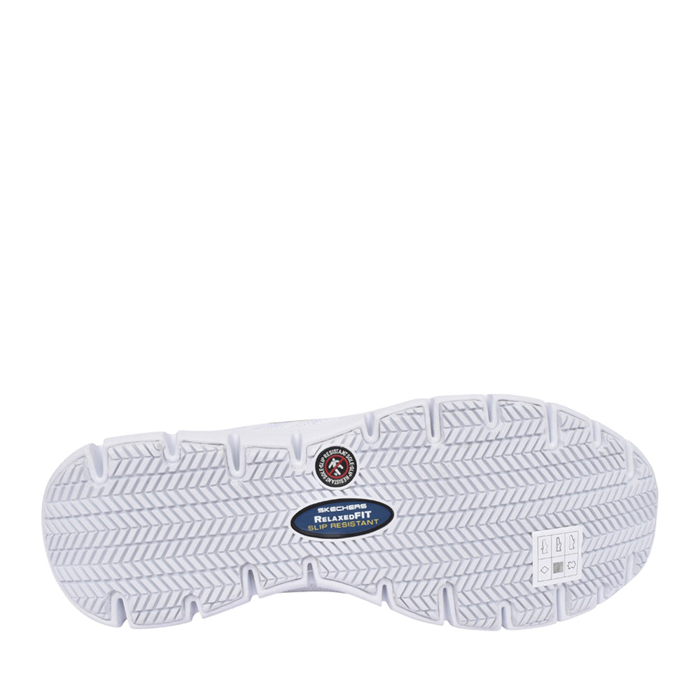 Ladies Workwear 76576ec Sure Track Laced Trainer In White