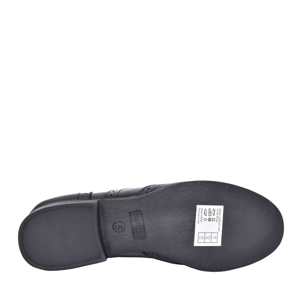 Girls Kada Laced Brogue In Black Interest