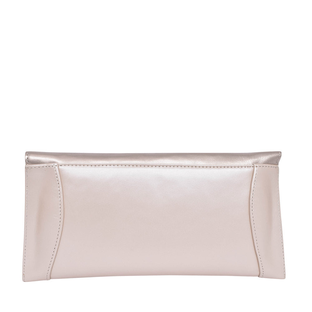 Ladies T1 Clutch Bag In Champagne