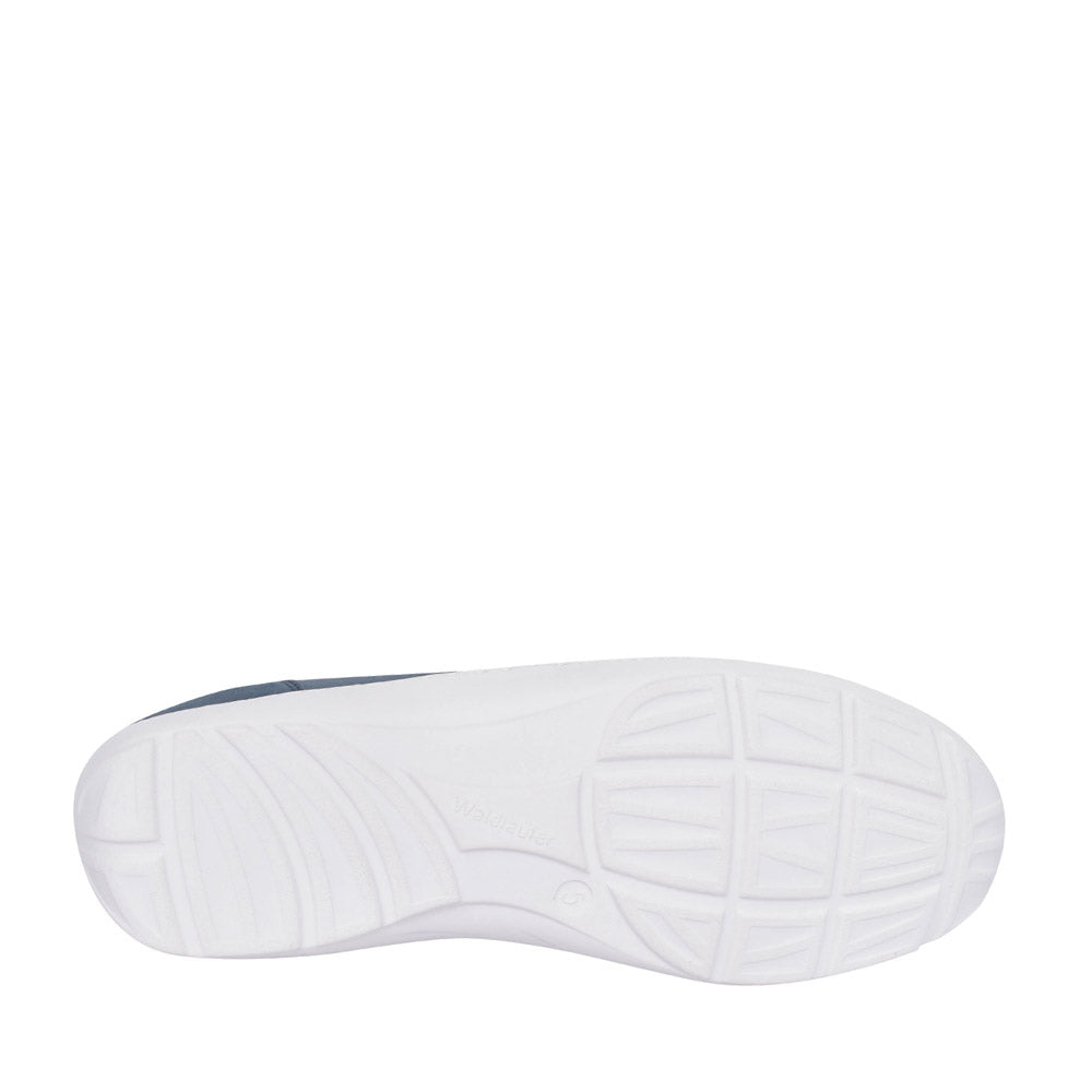 Ladies 496325 Henni Velcro Shoe In Denim