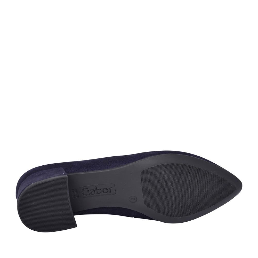 Ladies 91.441 Hoolie Slip-on Court Shoe In Navy