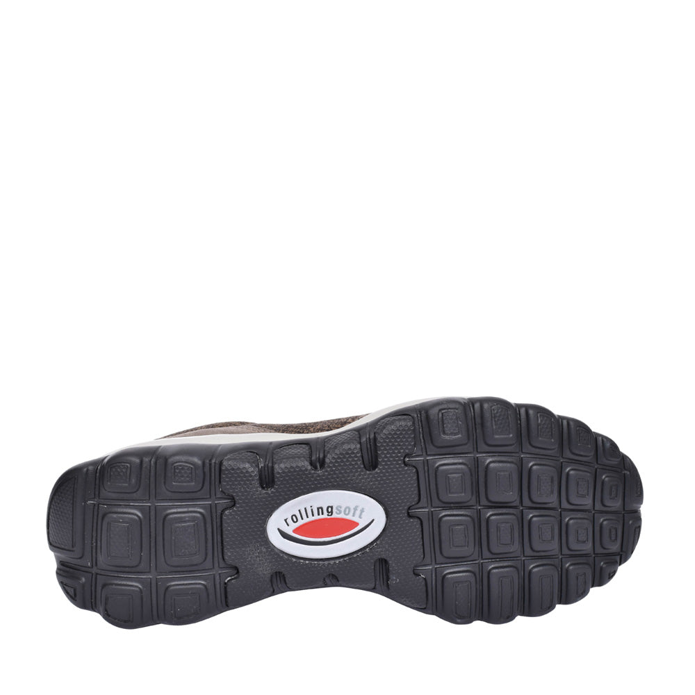 Ladies 96.968 Laced Trainer In Bronze