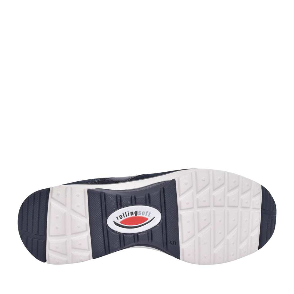 Ladies Haley 96.978 Laced Trainer In Navy
