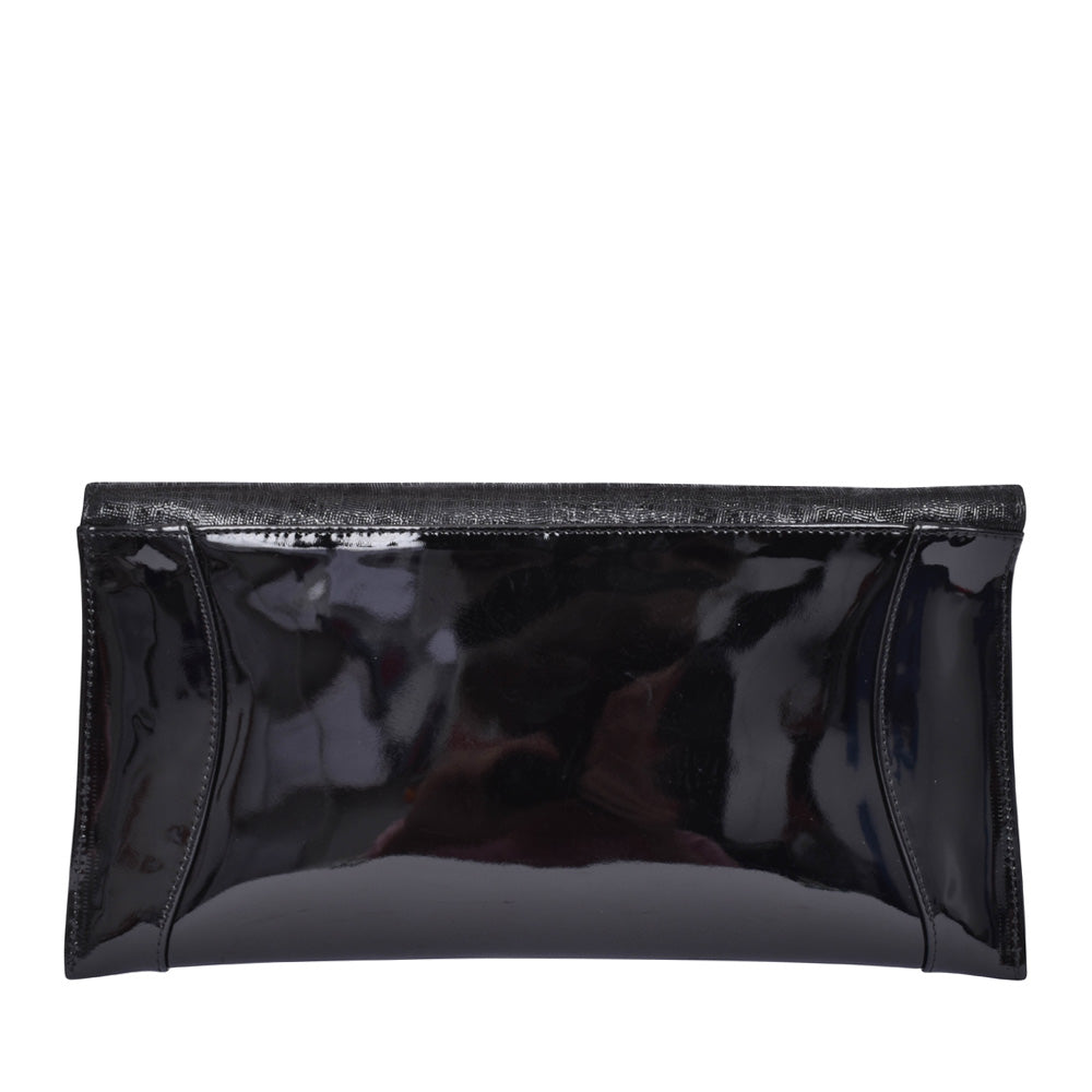 Ladies 0002-p Clutch Bag In Black