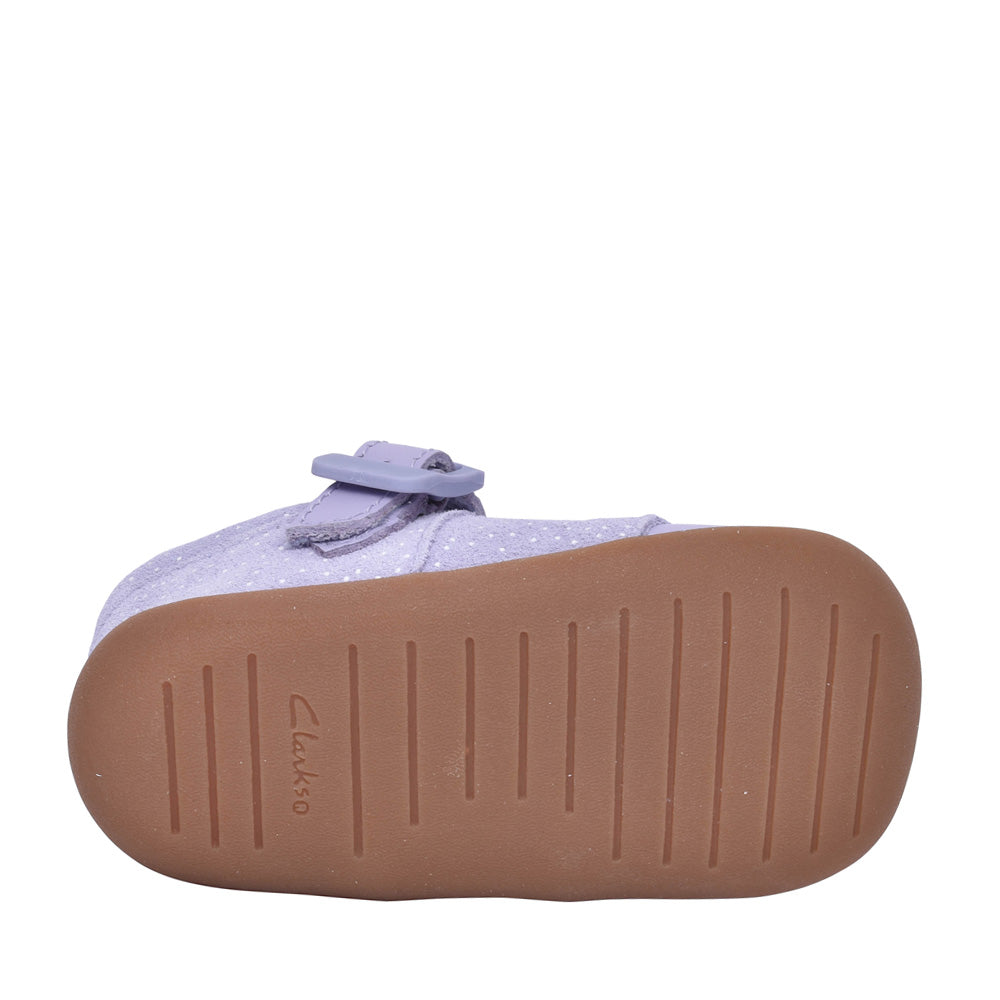 Girls Roamer Cub T Liliac T-bar Shoe In Kids G Fit