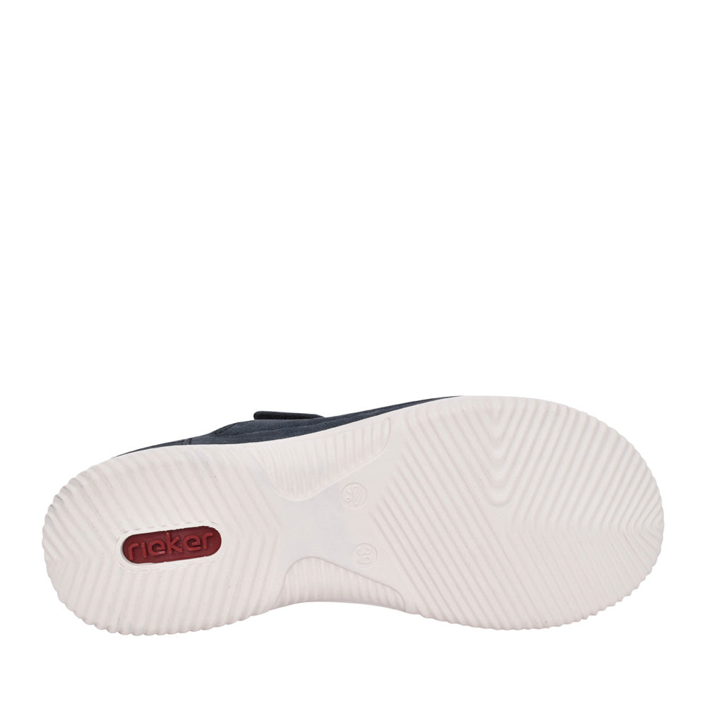 Ladies V7473 Velcro Sandal In Navy