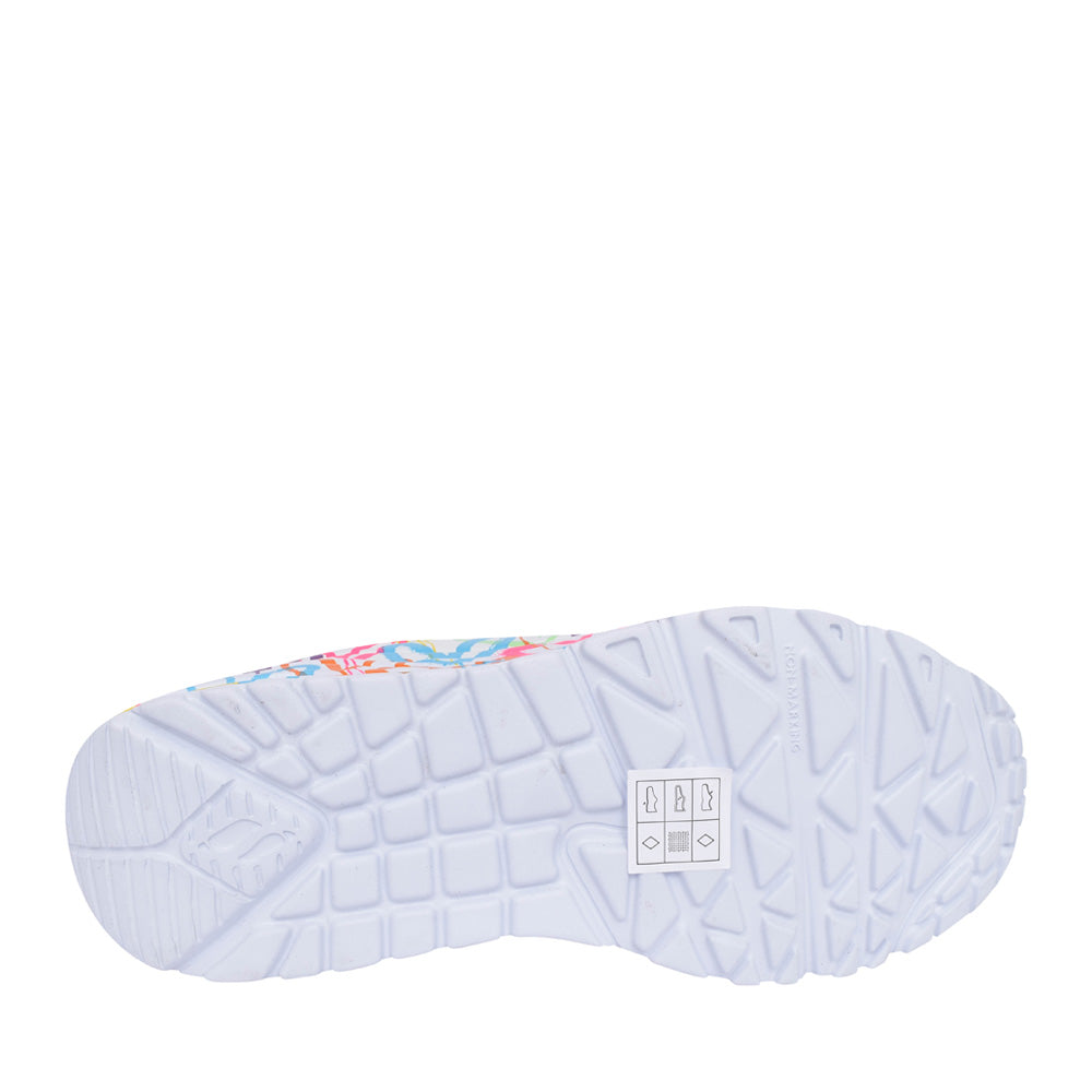 Girls 314064l Uno Lite Laced Trainer In White