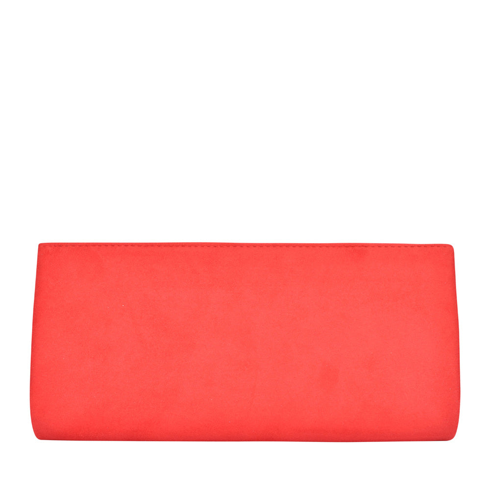 Ladies Riverbank Clutch Bag In Red