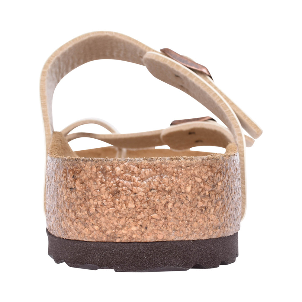 Ladies 71661 Mayari Toe Post Mule In Pearl
