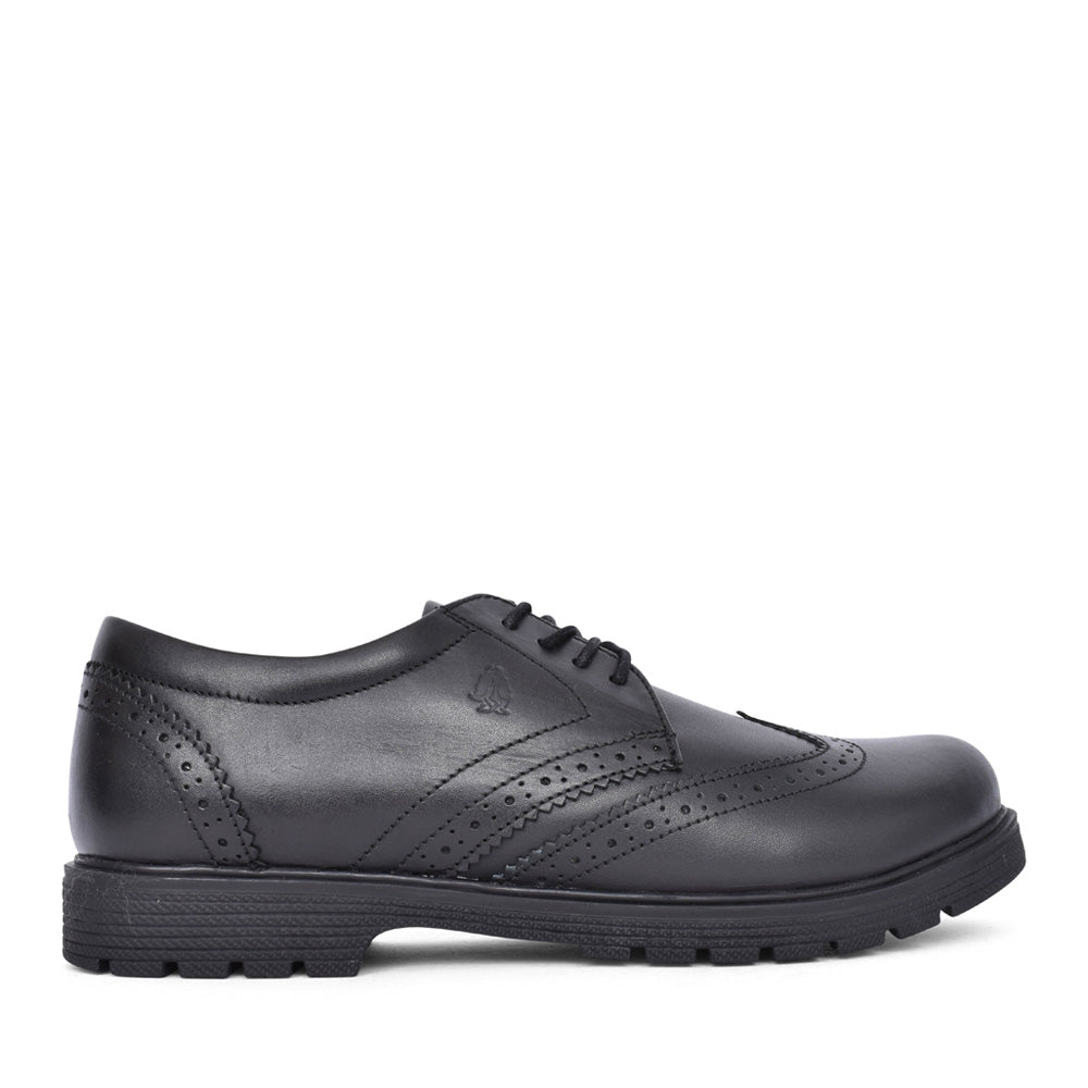 Girls Sally Laced Brogue In Black