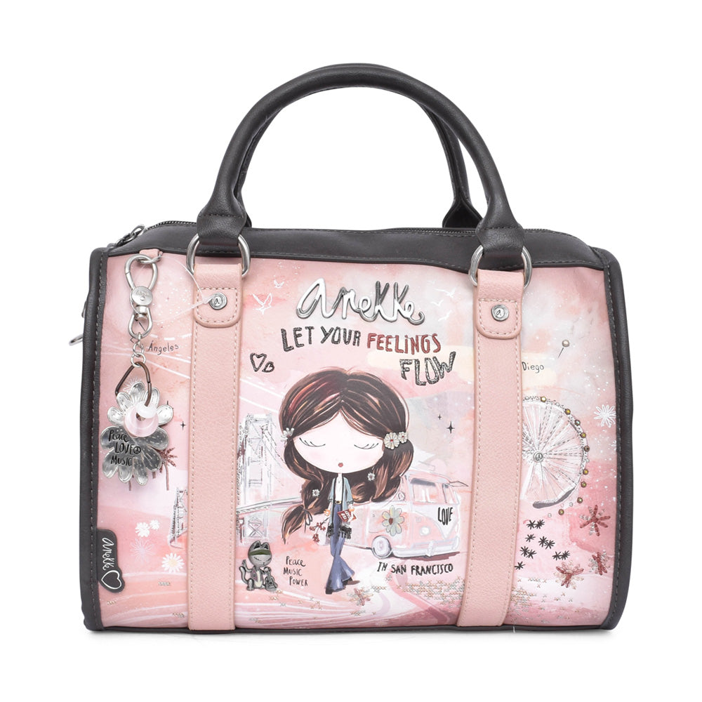 Ladies 38821 Handbag In Multi-colour