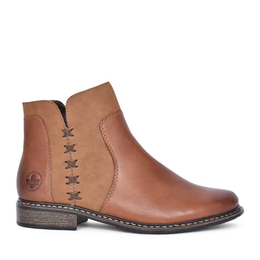 Ladies Z4951 Ankle Boot In Brown