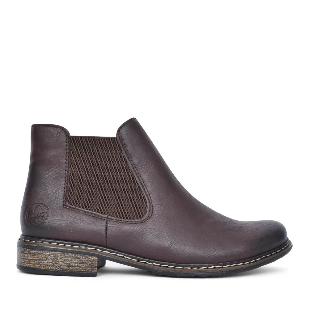 Ladies Z4994 Chelsea Ankle Boot In Brown