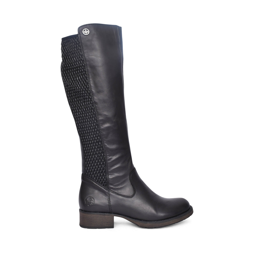 Ladies Z9591 Long Leg Boot In Black