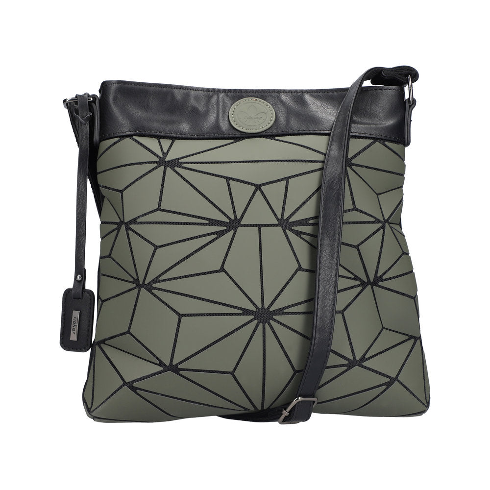 Ladies H1316 Cross Body Bag In Khaki
