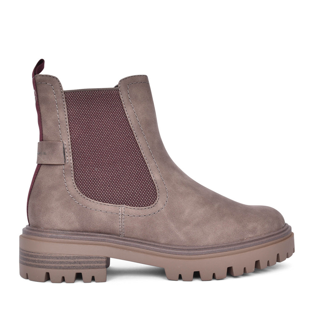 Ladies 1-25418 Chelsea Boot In Cigar