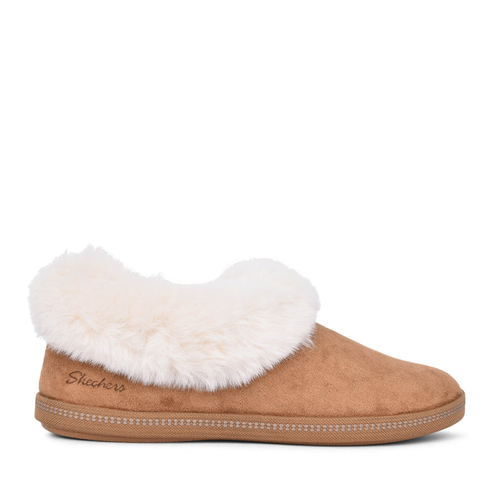 Ladies 169012 Cozy Campfire Slipper In Tan
