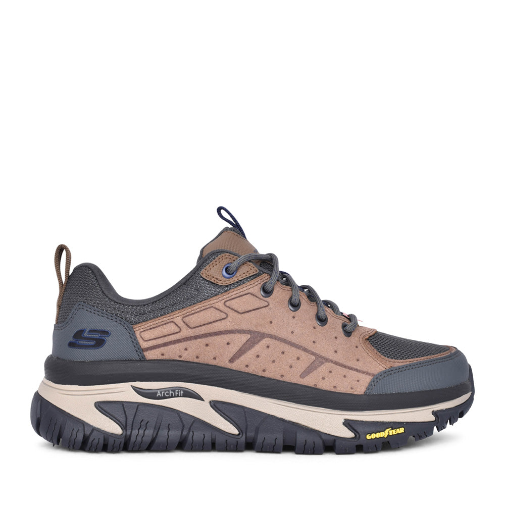 Mens 237488 Road Walker Arch Fit Trainer In Brown