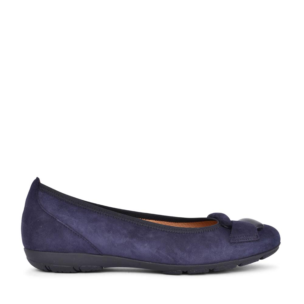 Ladies 54.166 Raven Ballerina Pump In Navy