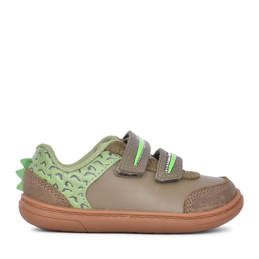 Boys Roald Dahl Flash Snap Velcro Shoe In Kids F Fit