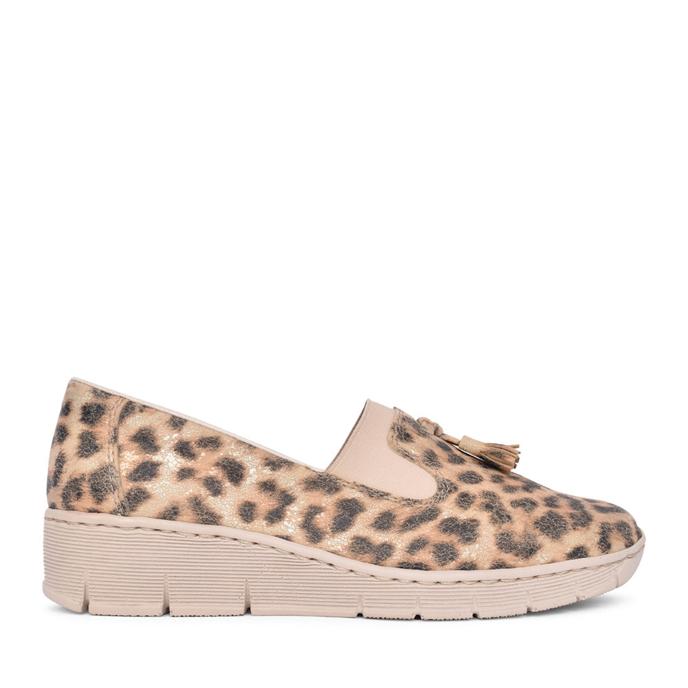 Ladies 53751 Loafer In Animal
