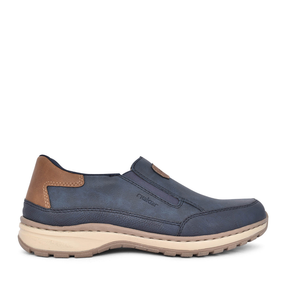 Mens 03365 Slip-on Shoe In Navy