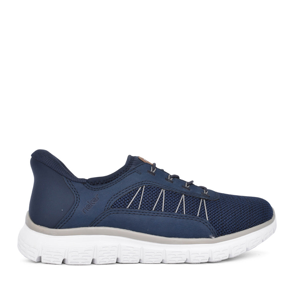 Mens B6656 Slip-on Trainer In Navy