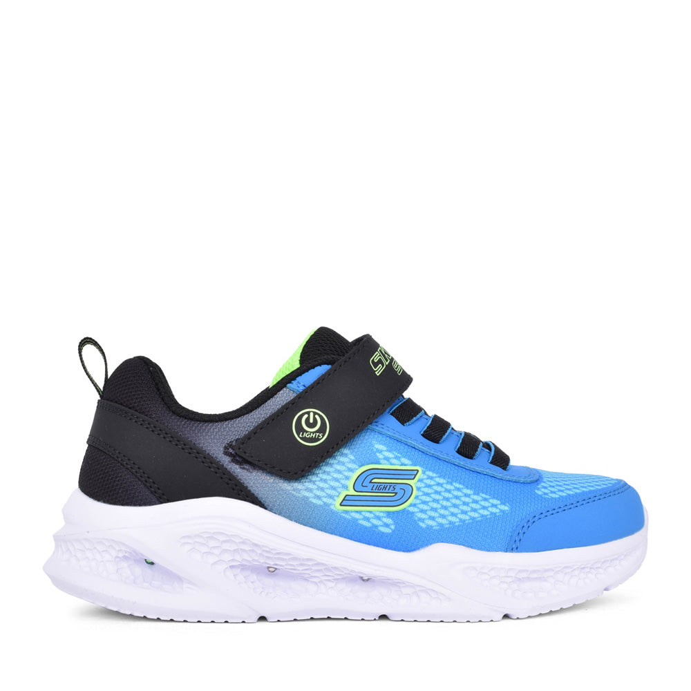 Boys 401495l Meteor-lights Krendox Trainer In Blue