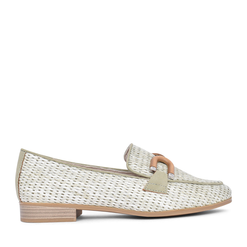 Ladies 2-24221 Loafer In Moss