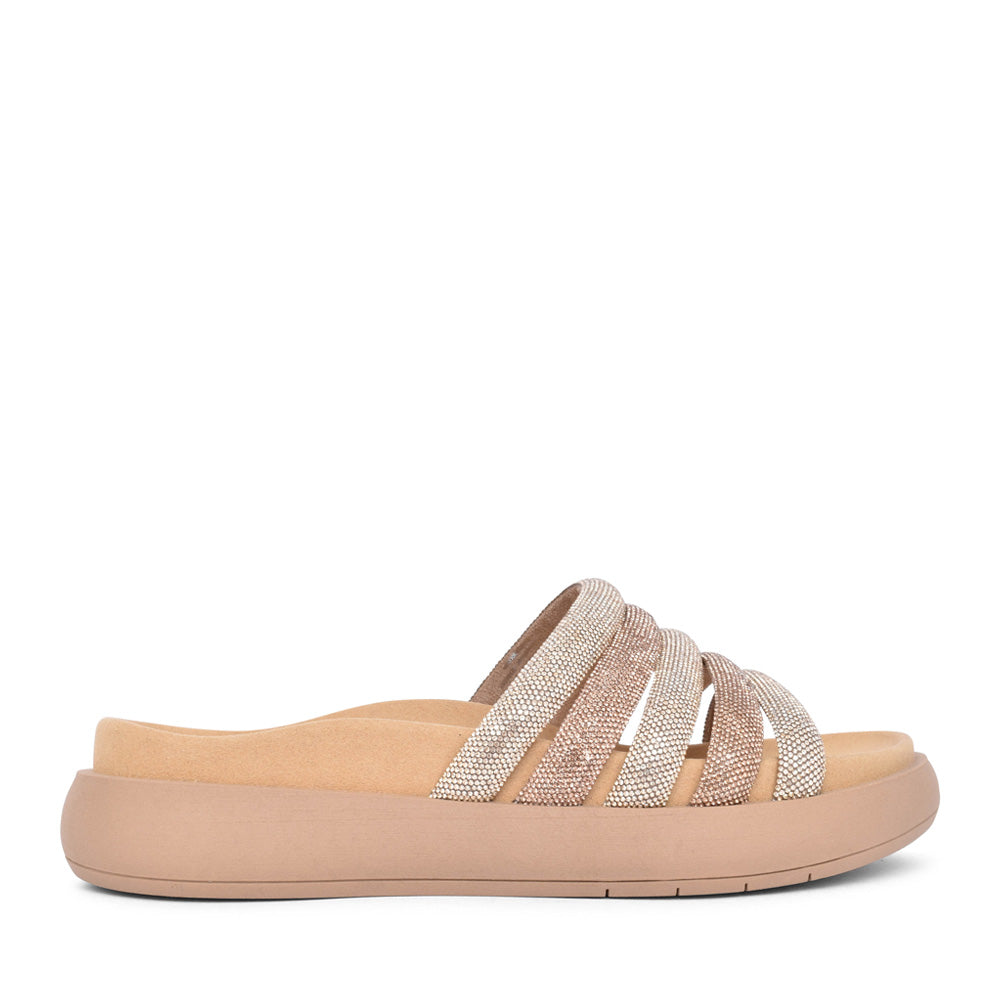 Ladies 63.752 Abbott Mule In Gold