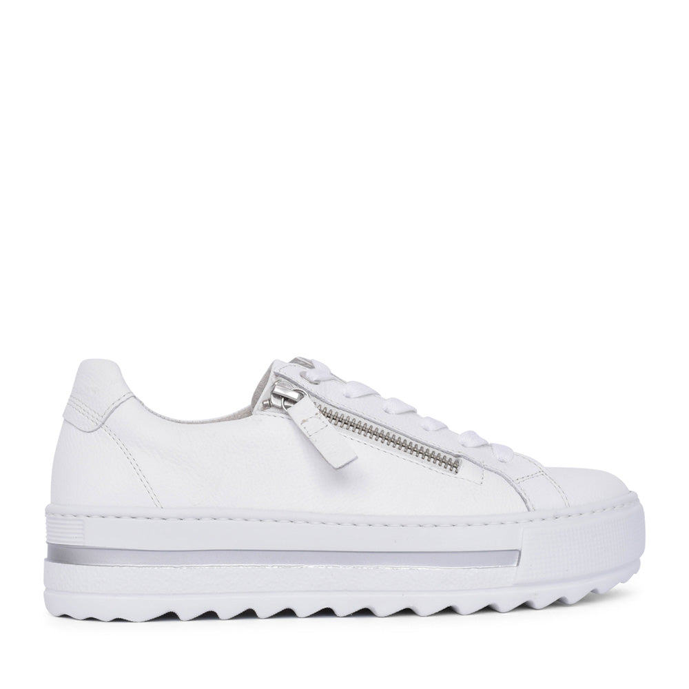 Ladies 66.498 Epson Laced Trainer In White