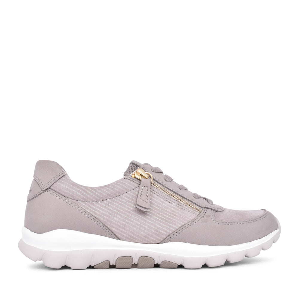 Ladies 66.968 Fantastic Laced Trainer In Taupe