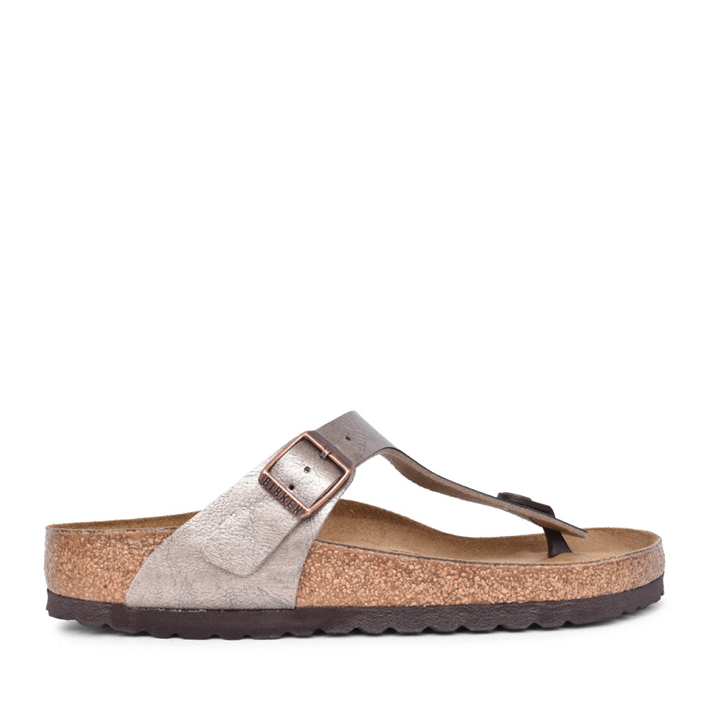 Ladies 1016144 Gizeh Toe Post Sandal In Taupe