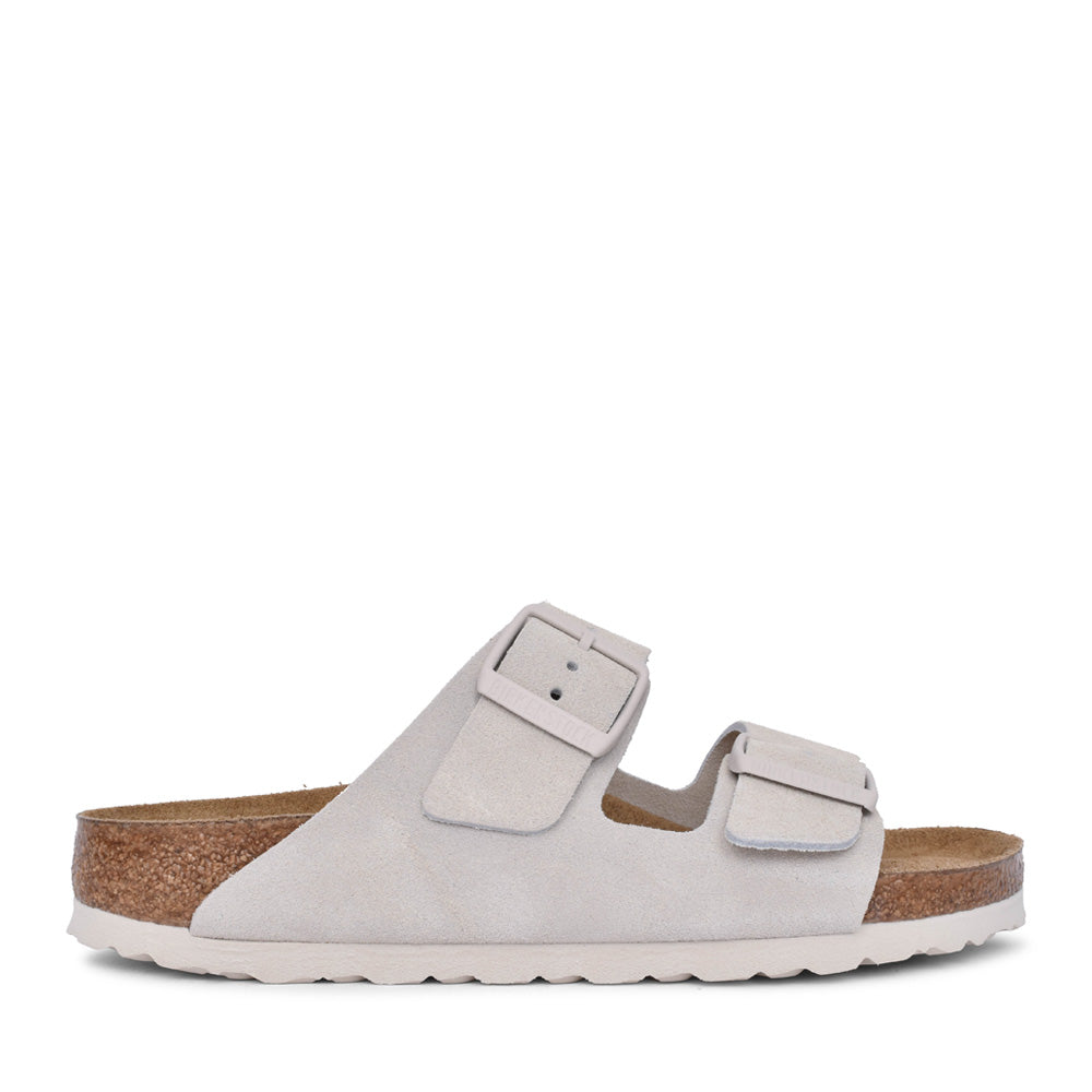 Ladies 1024516 Arizona Soft Footbed Mule In White