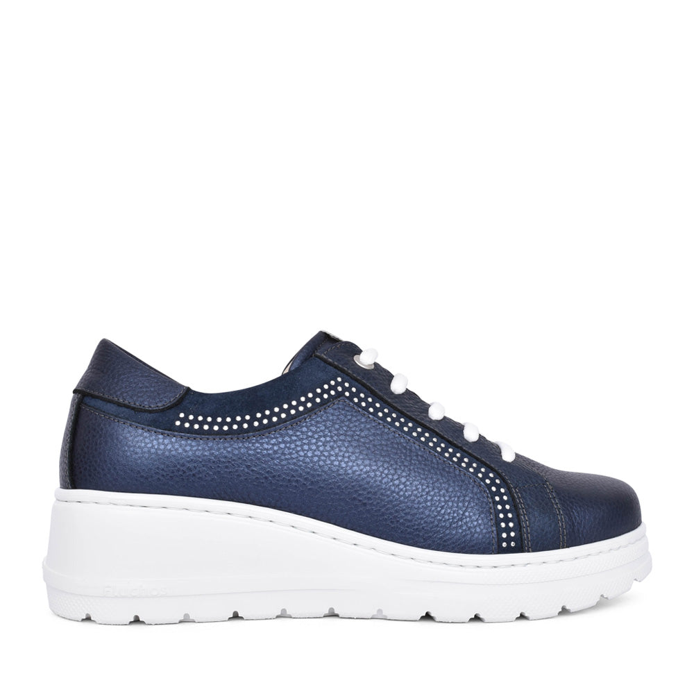 Ladies F1997 Aqua Platform Trainer In Navy
