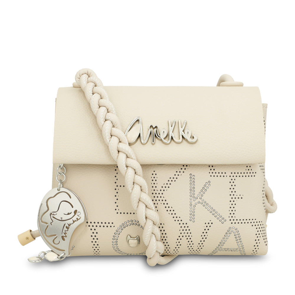 Ladies 40743-505 Handbag In Beige