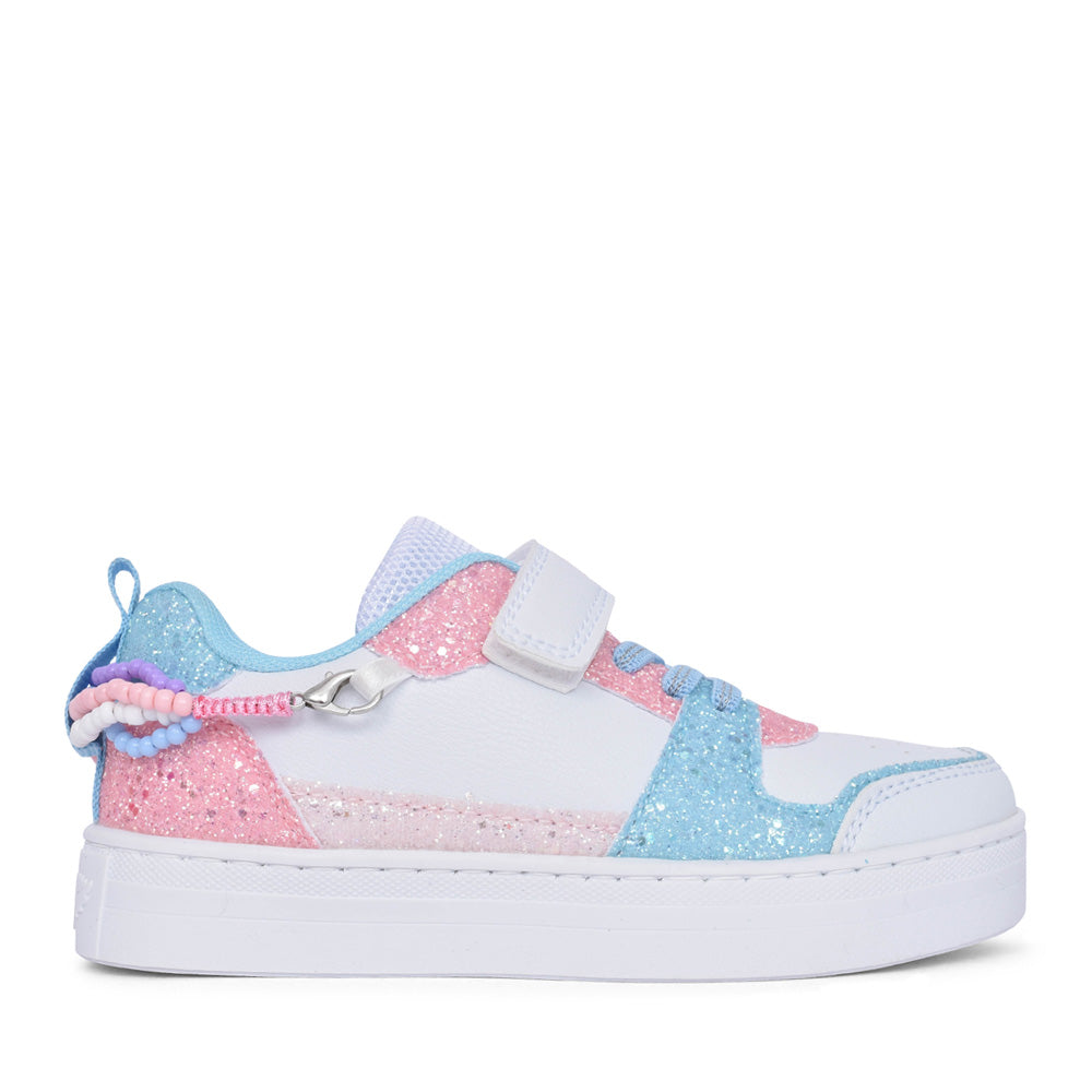 Girls Lk4010 Gioiello Trainer In White Multi