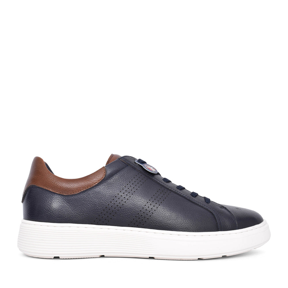 Mens Chris Laced Shoe In Navy