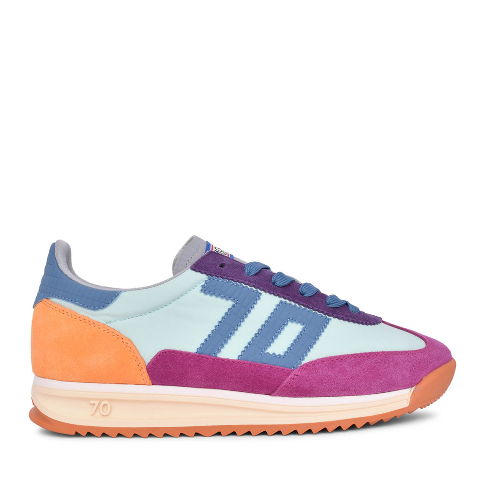 Ladies Jogger-59 Laced Trainer In Multi-colour