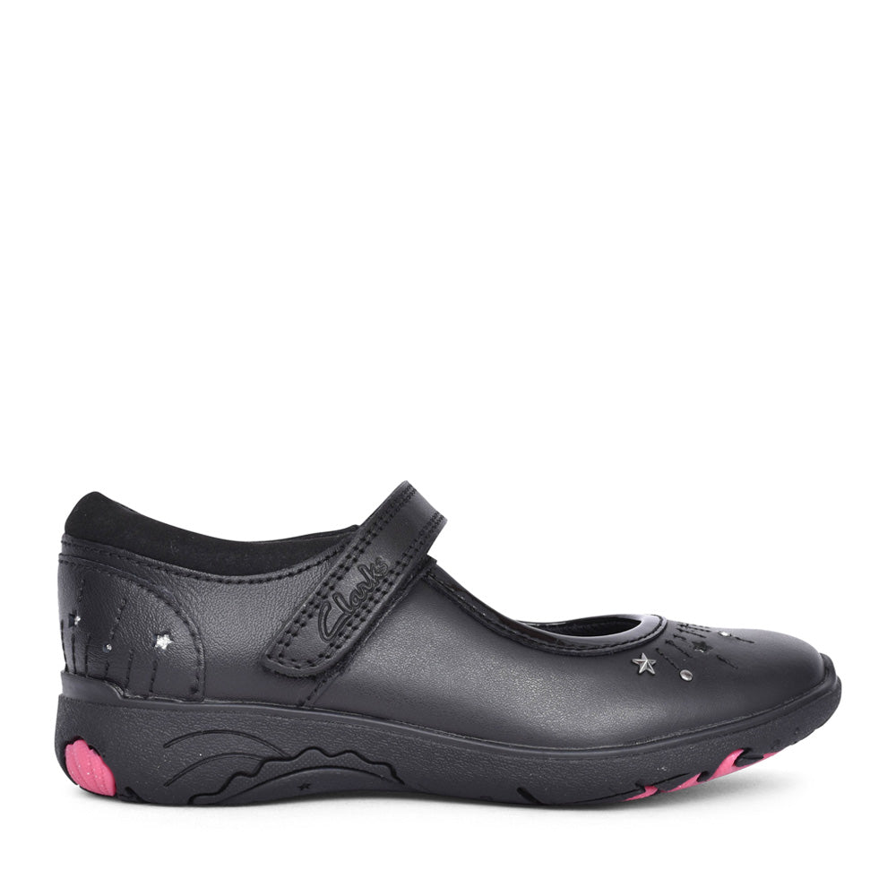 Girls Relda Wish K Leather Mary Jane Shoe In Kids G Fit