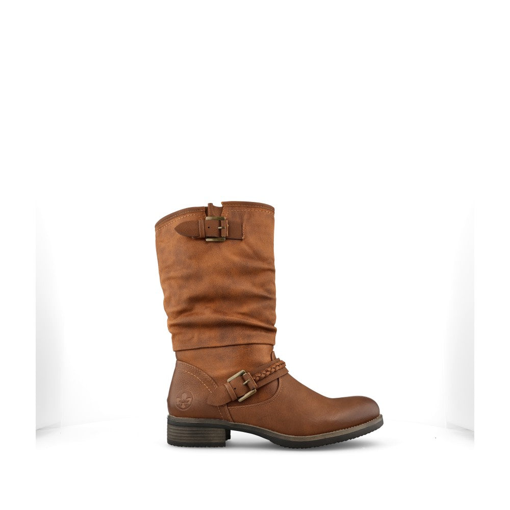 Ladies 98860 Calf Boot In Brown