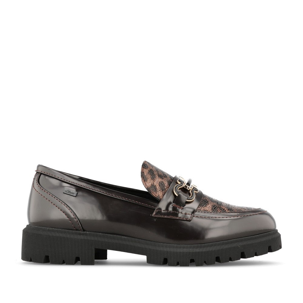 Ladies 5-24729 Loafer In Brown