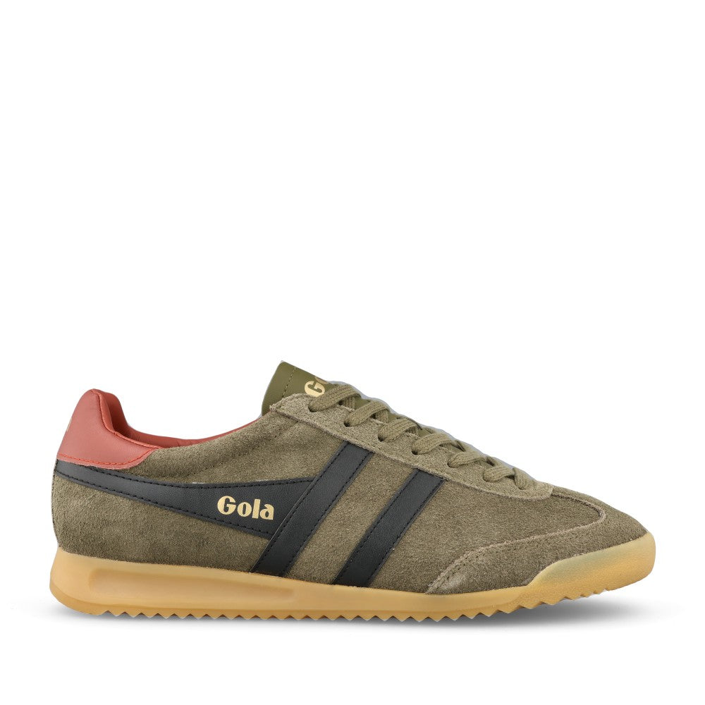 Mens Torpedo Cmb761 Laced Trainer In Khaki