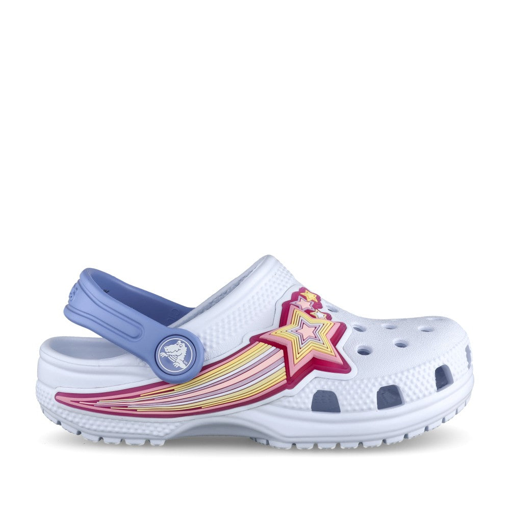 Unisex 211625 Classic Star Lights Toddler Clog In Blue Frost